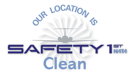 OUR LOCATION IS SAFETY 1ST NATA CLEAN trademark