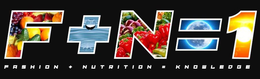 F+N=1 FASHION PLUS NUTRITION EQUALS KNOWLEDGE trademark