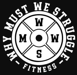 WHY MUST WE STRUGGLE FITNESS W.M.W.S. trademark