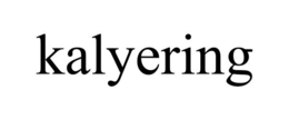 KALYERING trademark