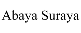 ABAYA SURAYA trademark