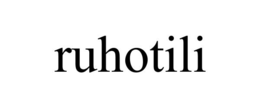 RUHOTILI trademark