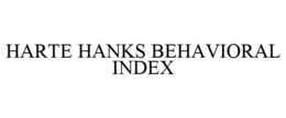 HARTE HANKS BEHAVIORAL INDEX trademark