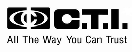 C.T.I. ALL THE WAY YOU CAN TRUST trademark