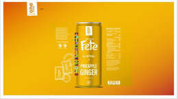 ONE WORLD FETE ALL NATURAL PINEAPPLE GINGER trademark