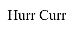 HURR CURR trademark