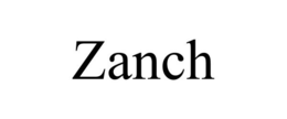 ZANCH trademark