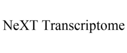 NEXT TRANSCRIPTOME trademark
