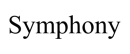 SYMPHONY trademark