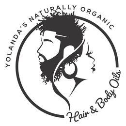 YOLANDA'S NATURALLY ORGANIC HAIR & BODY OILS trademark