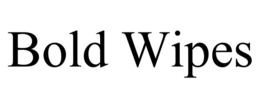 BOLD WIPES trademark