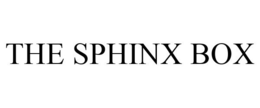 THE SPHINX BOX trademark
