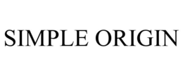SIMPLE ORIGIN trademark