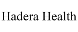 HADERA HEALTH trademark