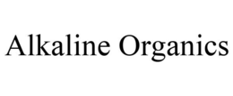 ALKALINE ORGANICS trademark