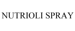 NUTRIOLI SPRAY trademark