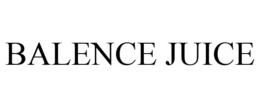BALENCE JUICE trademark