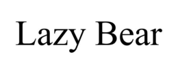 LAZY BEAR trademark