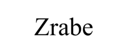 ZRABE trademark