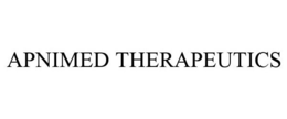 APNIMED THERAPEUTICS trademark