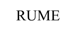 RUME trademark
