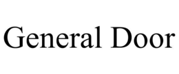 GENERAL DOOR trademark