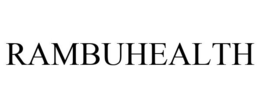 RAMBUHEALTH trademark