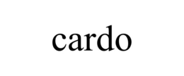 CARDO trademark