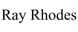 RAY RHODES trademark