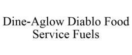 DINE-AGLOW DIABLO FOOD SERVICE FUELS trademark