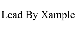 LEAD BY XAMPLE trademark