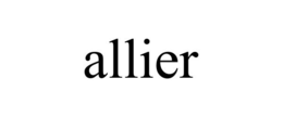 ALLIER trademark