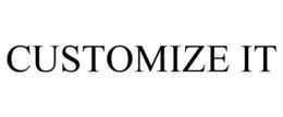 CUSTOMIZE IT trademark