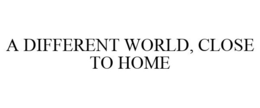 A DIFFERENT WORLD, CLOSE TO HOME trademark