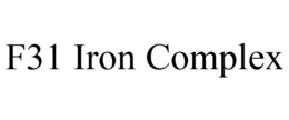 F31 IRON COMPLEX trademark