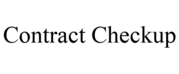 CONTRACT CHECKUP trademark