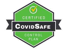 CERTIFIED COVIDSAFE CONTROL PLAN trademark