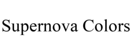 SUPERNOVA COLORS trademark