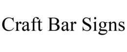 CRAFT BAR SIGNS trademark