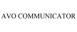 AVO COMMUNICATOR trademark