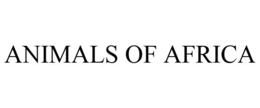 ANIMALS OF AFRICA trademark