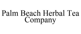 PALM BEACH HERBAL TEA COMPANY trademark