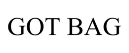 GOT BAG trademark