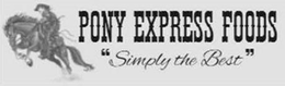 PONY EXPRESS FOODS "SIMPLY THE BEST" trademark