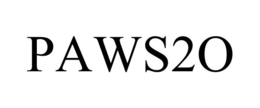 PAWS2O trademark