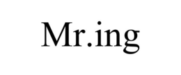 MR.ING trademark