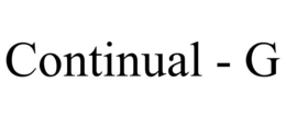CONTINUAL - G trademark