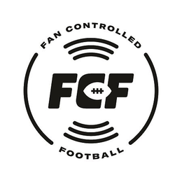 FAN CONTROLLED FCF FOOTBALL trademark