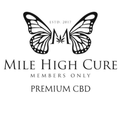 ESTD 2017 M MILE HIGH CURE MEMBERS ONLY PREMIUM CBD trademark