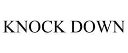 KNOCK DOWN trademark